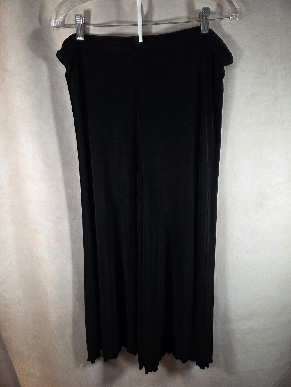 Chico's 2 Wide-Leg Black Palazzo Pants - Flexible Knit